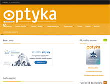 Tablet Screenshot of gazeta-optyka.pl